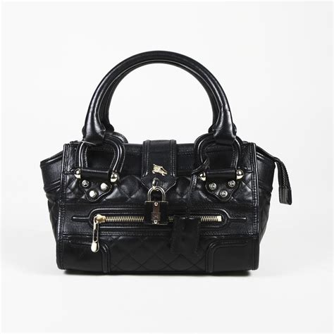 burberry quilted leather purse|Burberry black leather handbags.